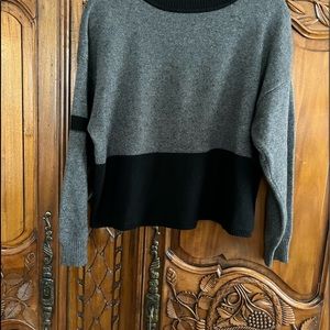 MARGARET O’LEARY cashmere/ cotton cropped sweater